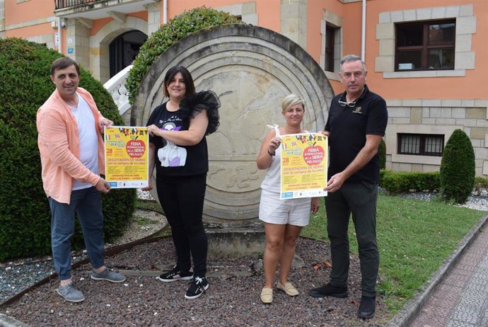 Presentación de l II Feria de la Sidra en Liencres.