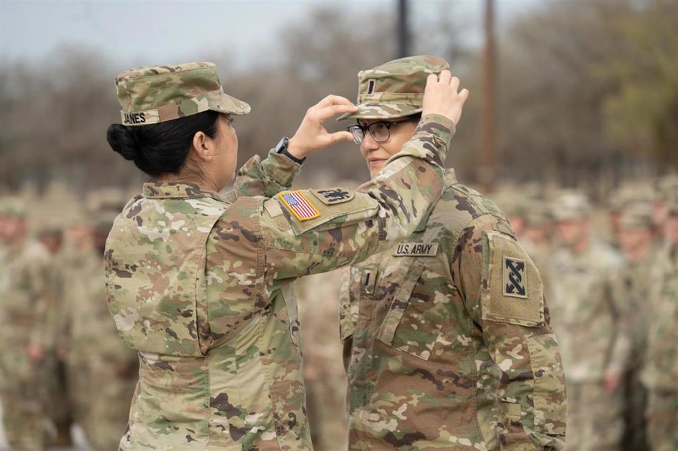 Archivo - Militares en Fort Hood (Texas)