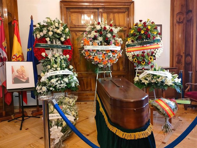 Capilla ardiente de la subdelegada del Gobierno en Salamanca, Encarnación Pérez