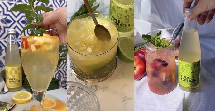 Los amantes del 'realfooding' apuestan por los cócteles de kombucha para disfrutar en verano