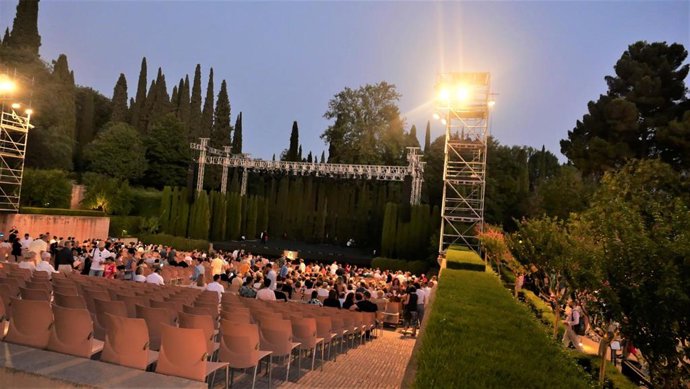 Teatro del Generalife, en Granada.