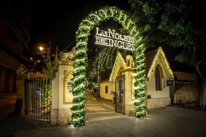 Entrada al Cementerio Inglés en 'Las Noches del Inglés'