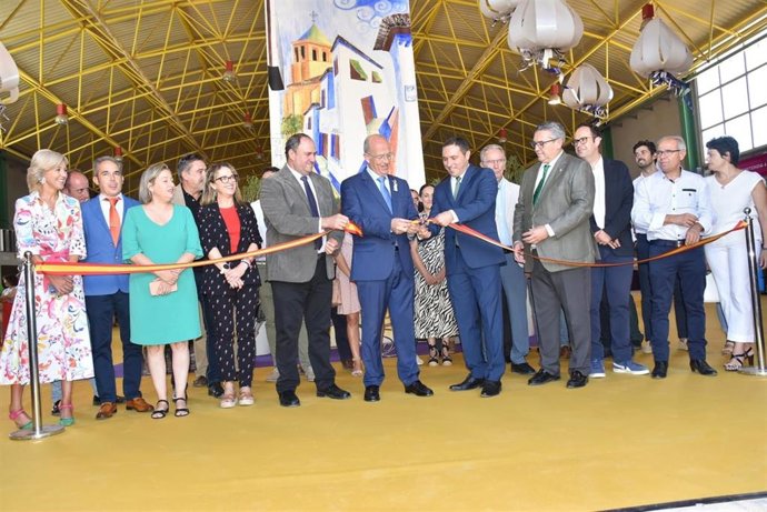 Inauguración de la feria del ajo de Las Pedroñeras.