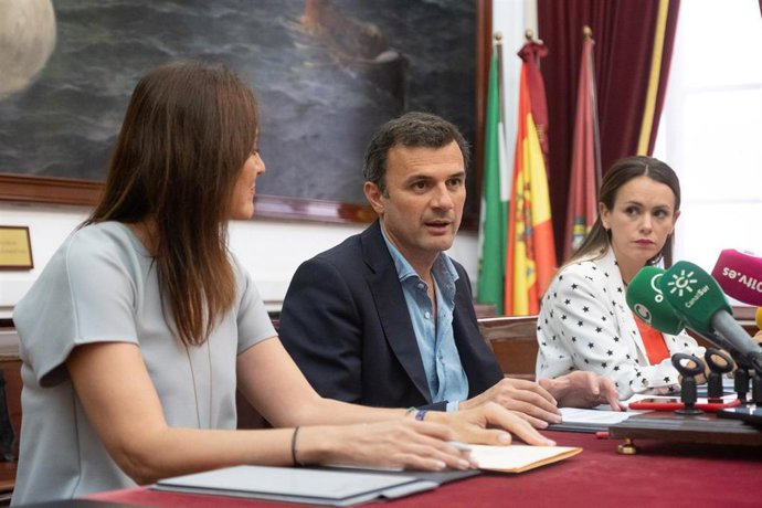 Bruno García en rueda de prensa.