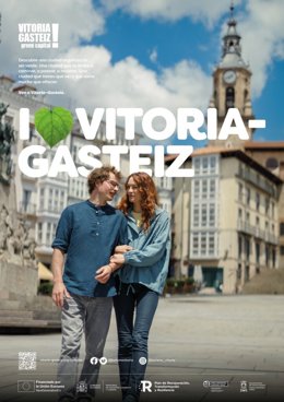 Campaña turística con el lema 'I Love/like Vitoria-Gasteiz'