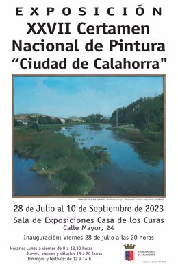 La Casa de los Curas acoge la exposición XXVII Certamen Nacional de Pintura "Ciudad de Calahorra"