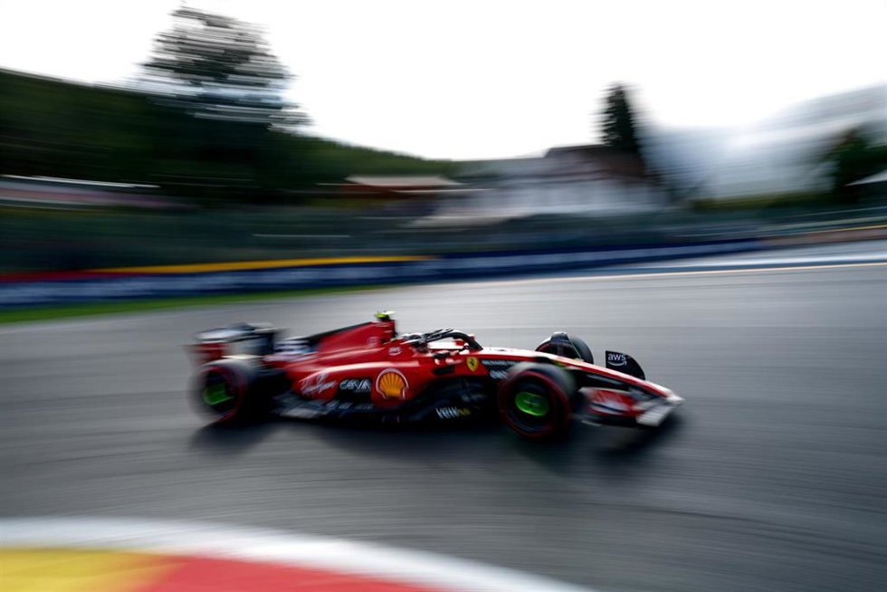 Carlos Sainz en Spa