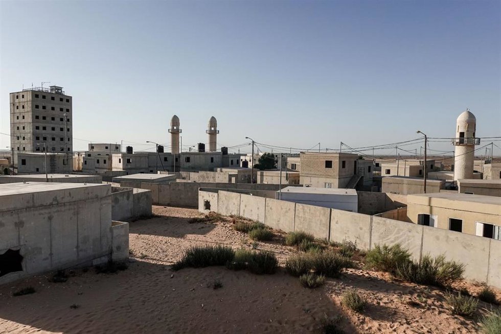 Base en el desierto de Negev, en el sur de Israel.