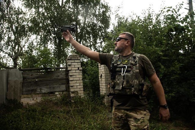 Imagen de archivo de la guerra de Ucrania 