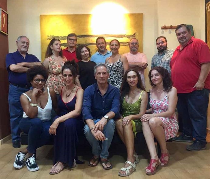 Directiva de la Asociación Andaluza para el Fomento de la Cultura.