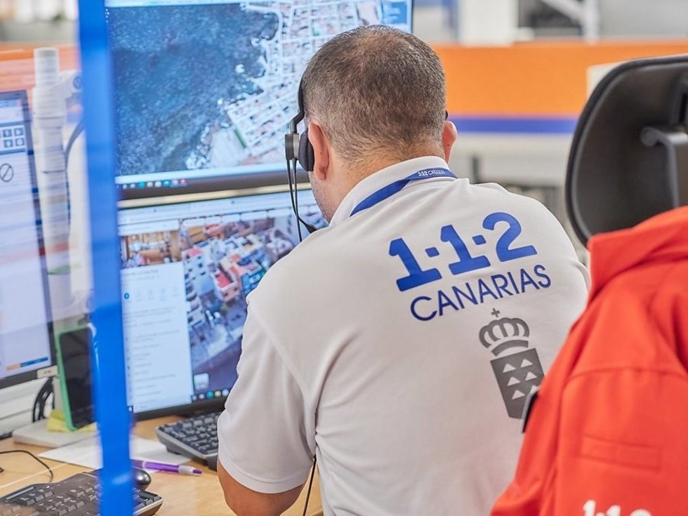 Sala operativa del Centro Coordinador de Emergencias y Seguridad (Cecoes) 1-1-2
