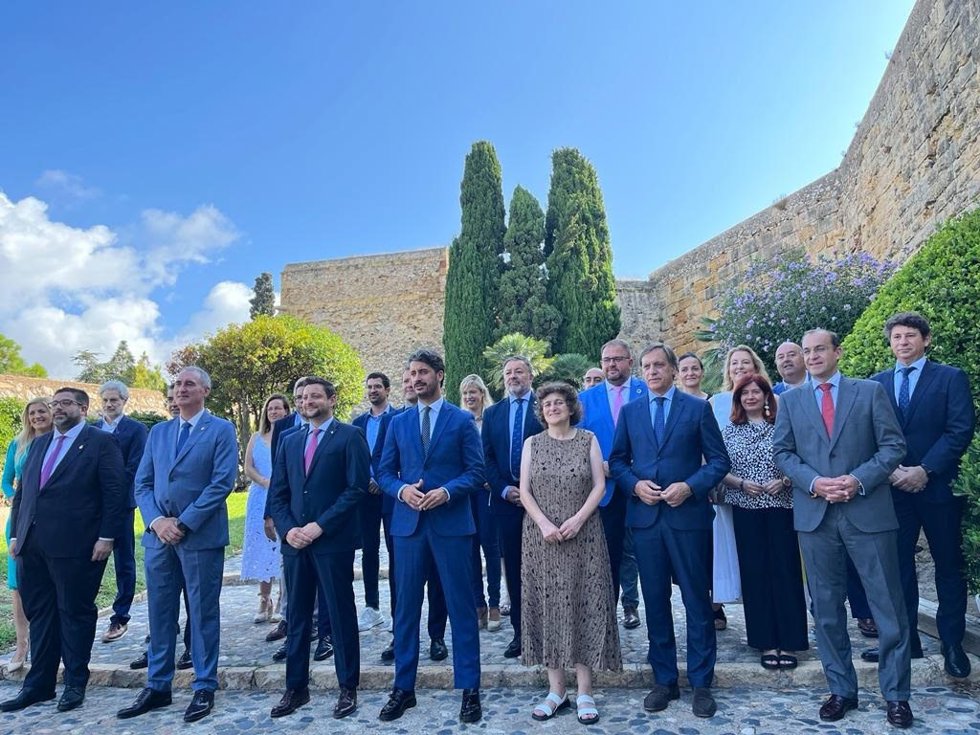 Archivo - Autoridades del Grupo de Ciudades Patrimonio de la Humanidad, en Tarragona.