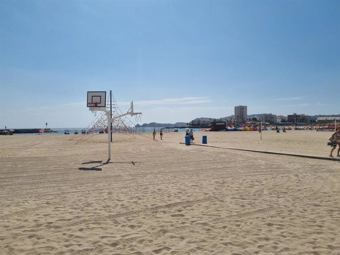 La playa del Arenal de Xbia (Alicante)