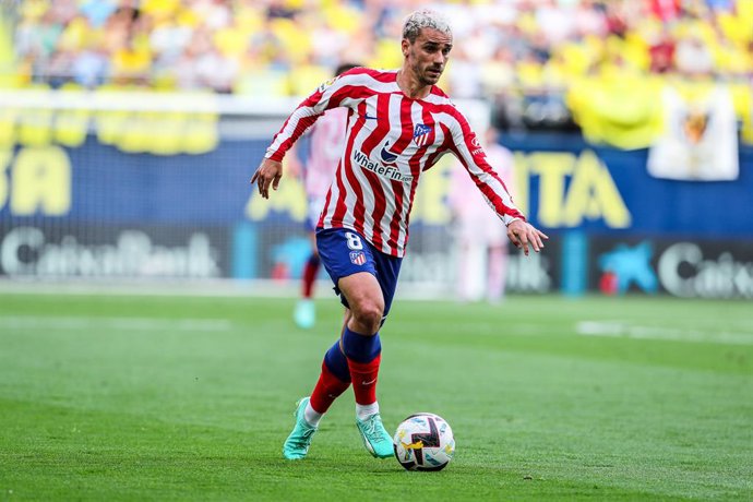 Archivo - Antoine Griezmann of Atletico de Madrid in action during the Santander League match between Villareal CF and Atletico de Madrid at the La Ceramica Stadium on June 4, 2023, in Castellon, Spain.