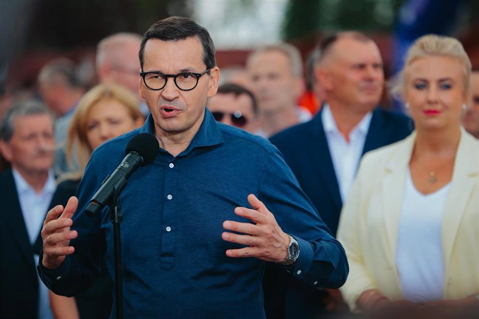 El primer ministro polaco, Mateusz Morawiecki