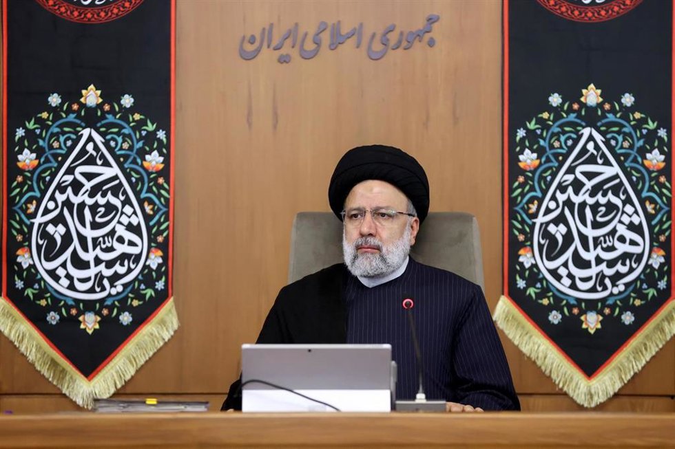 El presidente de Irán, Ebrahim Raisi