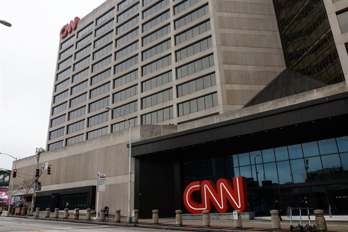 Sede de la CNN en la ciudad de Atlanta, Estados Unidos
