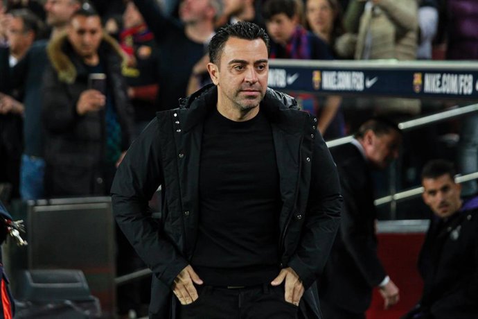 Archivo - Xavi Hernández, entrenador FC Barcelona.