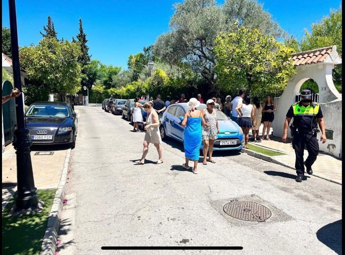 Policía Local y Guardia Civil intervienen en un intento de ocupación en Tomares