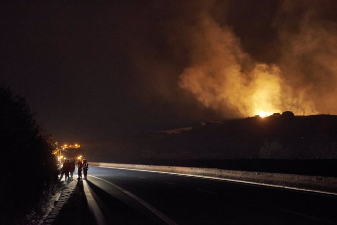 Imatge d'incendis a Grcia 
