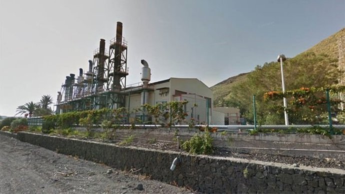 Central térmica de El Palmar en San Sebastián de La Gomera