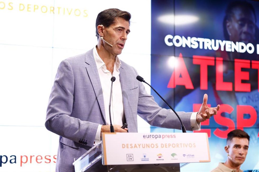 Raúl Chapado, presidente de la RFEA.