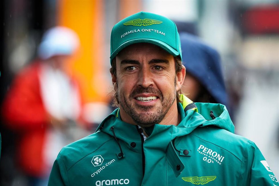 Fernando Alonso, en el circuito de Spa-Francorchamps.