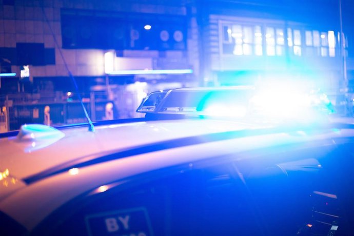 Archivo - Policía en Augsburgo, Baviera, Alemania