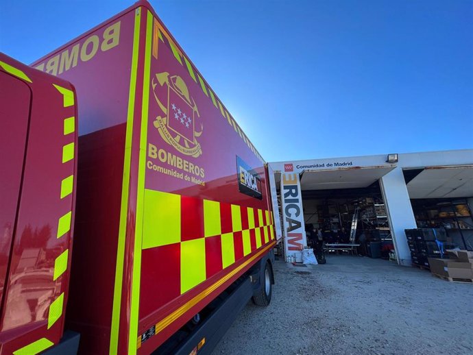 Archivo - bomberos de la Comunidad de Madrid 