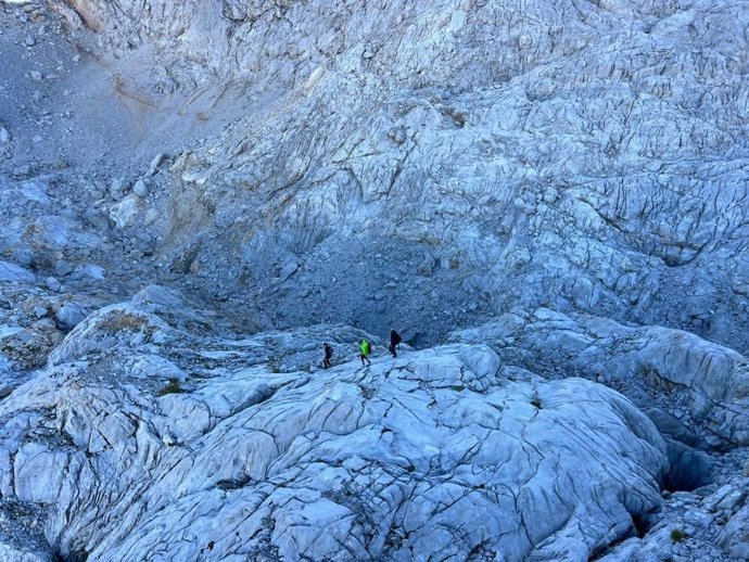 Rescate a tres senderistas en Picos de Europa