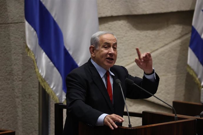Archivo - El primer ministro de Israel, Benjamin Netanyahu