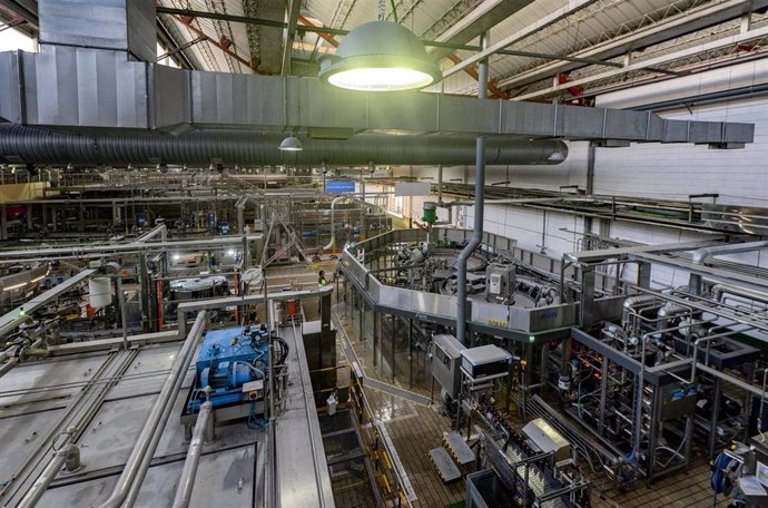 Archivo - Instalaciones de la fábrica de cerveza Heineken de Madrid, a 15 de octubre de 2021, en San Sebastián de los Reyes, Madrid (España).