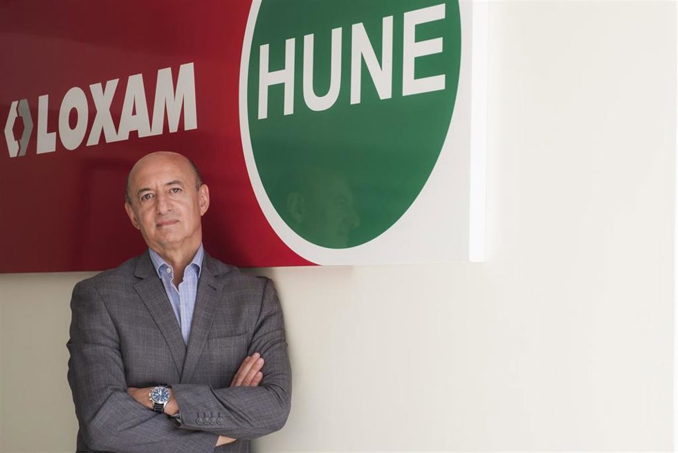 Archivo - El director general de LoxamHune, Luis Ángel Salas.