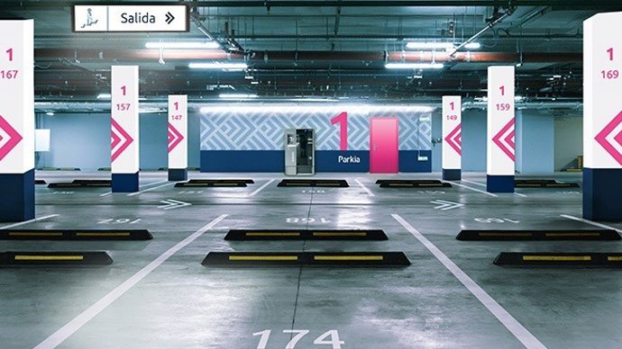 Aparcamiento de Parkia