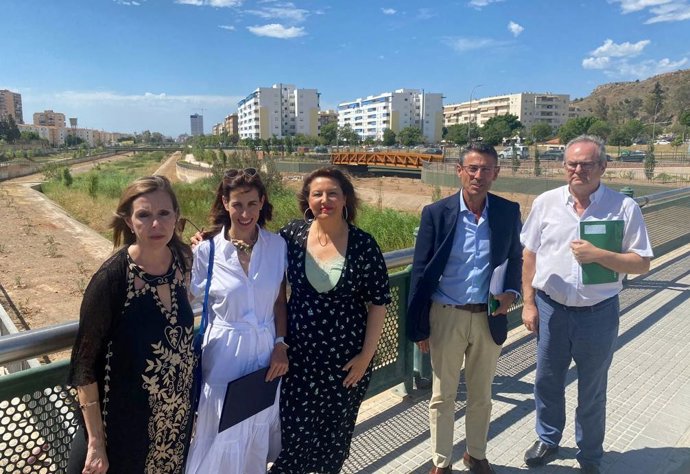 Np Capadr  Málaga Gana Un Nuevo Paseo Fluvial Al Finalizar La Junta Las Obras De Restauración Del Guadalmedina