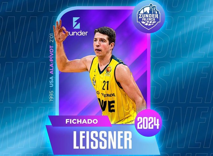 El ala-pívot estadounidense Tanner Leissner se incorpora al Zunder Palencia.