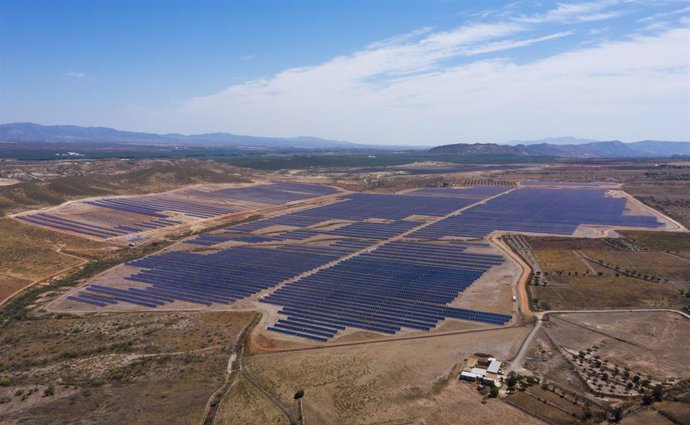 Archivo - Planta Solar Fotovoltica de Aquila Capital en Toledo.