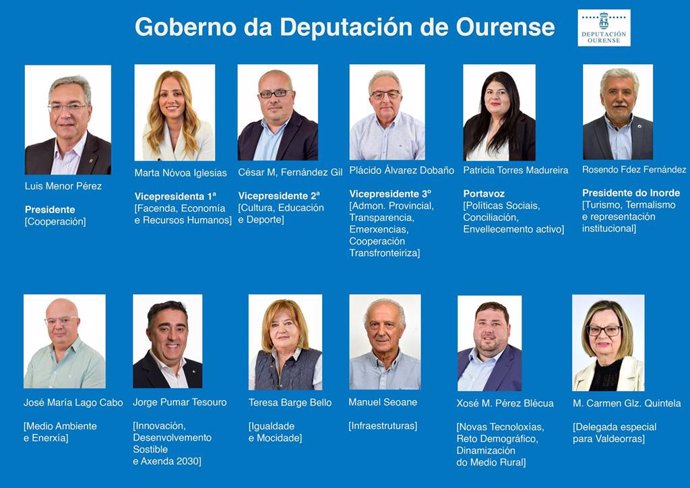 Deputación De Ourense Novo Goberno Provincial