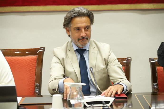 El portavoz de Asuntos Europeos y Acción Exterior del Grupo Parlamentario Socialista, Gustavo Matos