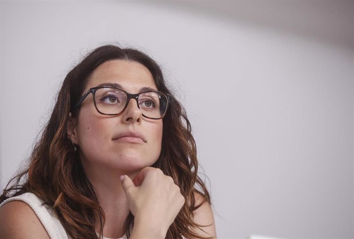 La portavoz adjunta de Compromís, Aitana Mas.