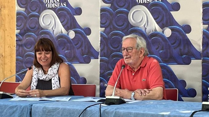 La directora general María José Gálvez y el concejal Jesús Bárez