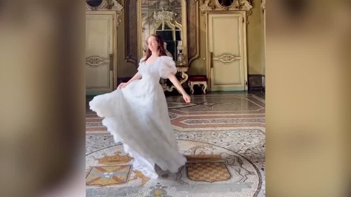 Esta joven vive como una auténtica princesa en un castillo italiano con más de 800 años de antigüedad