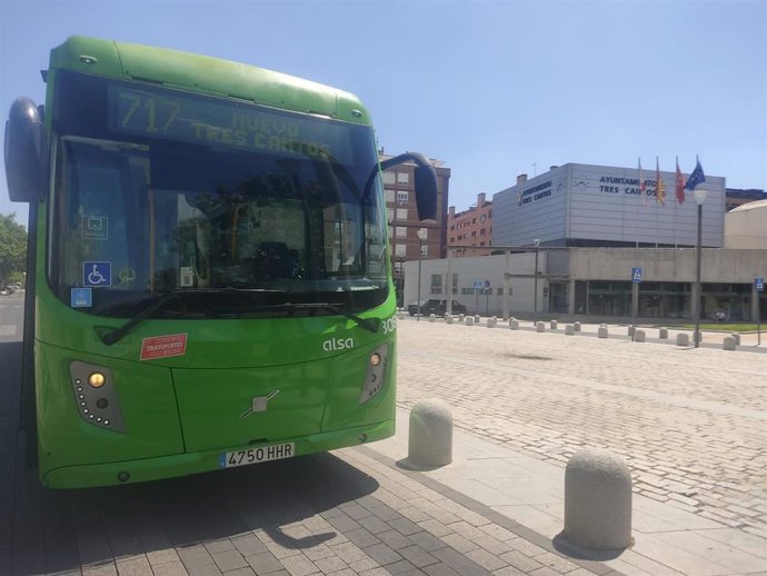 Nueva línea de autobús 717 con entrada y salida desde la zona Norte hasta Plaza de Castilla