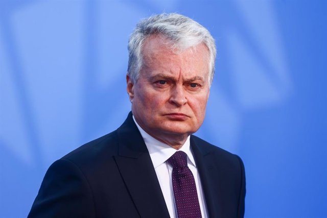 El presidente de Bielorruisa, Gitanas Nauseda