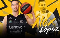 El Lenovo Tenerife ficha al escolta Álex López para la próxima temporada