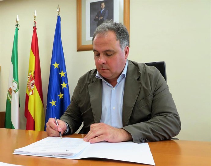 El delegado de Empleo, Empresa y Trabajo Autónomo de la Junta en Huelva, Juan Carlos Duarte.