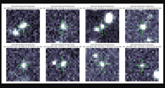Observaciones adicionales de 2022 SF289