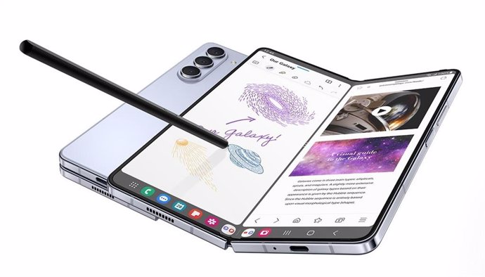 Galaxy Z Fold5 con lápiz óptico S-Pen