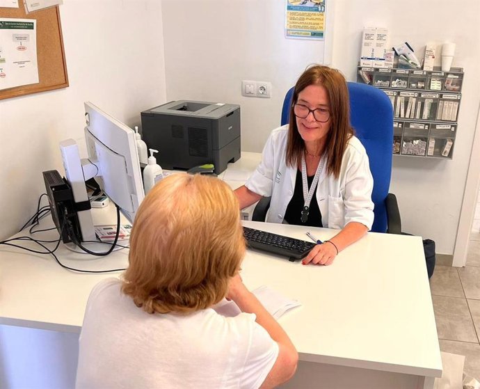 Consulta médica, imagen de archivo.