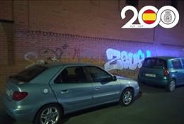 Pintadas realizadas en la nave de Medina del Campo.